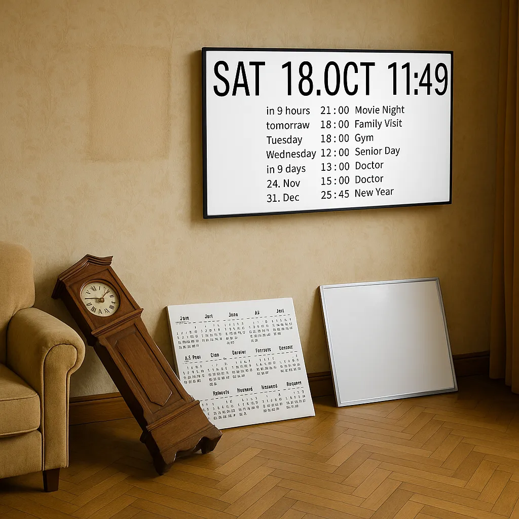 Replacing the old clock